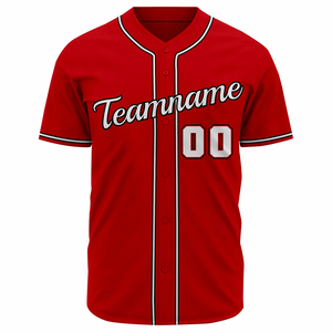 Jersey de Béisbol Unisex de Dos Botones, Diseño de Costuras Duraderas, Fabricación Transpirable que Absorbe la Humedad, con Logotipo Personalizado - Product Image 3