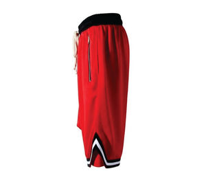Wholesale <b>Men's</b> Trendy Polyester Casual <b>Elastic</b> <b>Waist</b> Mesh Sports <b>Shorts</b> Custom Logo Sublimation Print - Product Image 4