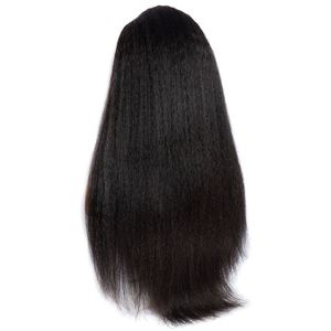 Pelucas de Cabello Humano Brasileño Virgen Remy de Alta Calidad para Mujer, Color Negro, con Frente de Encaje, Lisas, Transparentes, sin Pegamento, Orientadas a la Exportación - Product Image 3