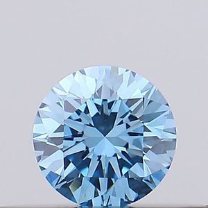 เพชรเม็ดกลมสีเหลือง0.002 0.5ct 0.6มม.-5มม. Def VS-Si CVD HPHT