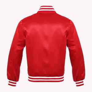 แจ็คเก็ตหนังวาร์ซิตี้ลายตัวอักษร ดีไซน์ล่าสุดปี 2025 สำหรับผู้ชาย พร้อมซิป บุด้วยผ้าฝ้าย ระบายอากาศได้ดี ทำจากหนังวัว - Product Image 5