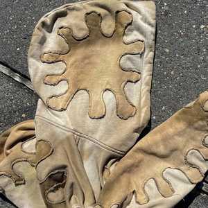 Chaqueta acolchada ultraligera para exteriores para hombre para invierno, cuello levantado, con capucha, tela transpirable, manga completa, cálida, lisa, en blanco - Product Image 4