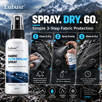 Spray imperméabilisant pour tissus 100 ml, pour vêtements techniques, vestes, chaussures, sacs à dos, équipements de plein air