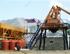 50m3/jam 2025 Pabrik Campuran Basah <span class=keywords><strong>Mobile</strong></span> Tipe Baru dengan Mixer JS untuk Blok Beton - Product Image 4