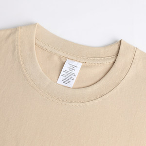 Camiseta básica de color sólido de calidad de algodón peinado USEU 230 Gsm 100% para uso informal, camiseta de manga corta con cuello redondo para hombres - Product Image 3