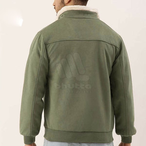 Chaquetas de cuero de gamuza para hombre, chaqueta de cuero ligera para moda casual y uso diario, chaquetas de gamuza - Product Image 3