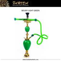 Nouveau modèle 2025 – Chicha miniature Farida Boury en laiton laqué, fabriquée à la main en Égypte, qualité supérieure, vente en gros, la plus vendue