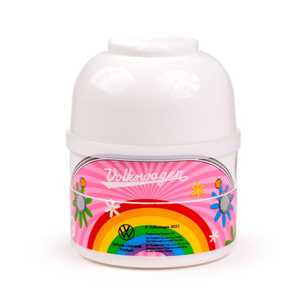 Lonchera VW T1, Linda Lonchera Bento de Acero Inoxidable 304 con 3 Compartimentos, Apta para Calentar, con Tapa de Plástico Libre de BPA, para el Trabajo - Product Image 4