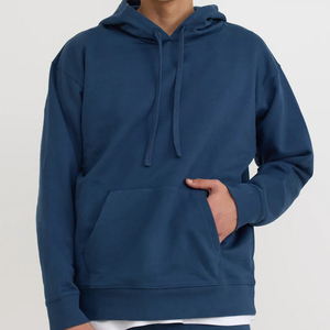 Organic Cotton <b>Men's</b> Hoodies Drawstring Hooded Sweatshirt <b>Mens</b> <b>Pullover</b> Hoodie Custom Terry Sweatshirts With Hoodies - Product Image 3
