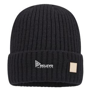 Fabricante de Gorros de Punto, Gorro de Invierno con Logotipo Personalizado Bordado, Gorro de Punto Informal para Adultos, Gorros de Invierno Cálidos para Exteriores - Product Image 1