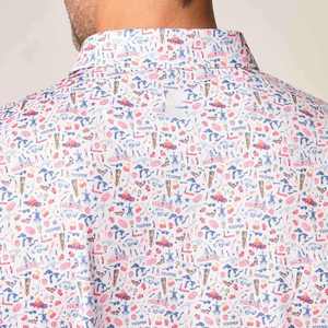 Polo de Hombre de Algodón y Poliéster con Logotipo Personalizado de Alta Calidad, Polo de Secado Rápido, Polo de Golf Transpirable para Hombre - Product Image 2