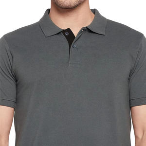 Polo de Golf Moderno para Hombre, Manga Corta, Corte Ajustado, Cuello con Botones, Estilo Deportivo, Opciones de Color y Talla Personalizadas, Venta al Por Mayor - Product Image 5