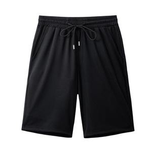 Nuevos pantalones cortos deportivos informales para hombre, pantalones cortos activos de entrenamiento de verano de Color sólido, estilo Hip Hop, bordado Regular para exteriores - Product Image 4