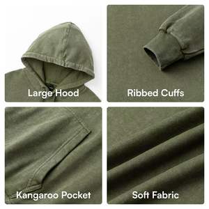 Sweats à capuche de qualité supérieure pour hommes, en coton et polyester, sweats à capuche pour adultes, sweats à capuche personnalisés avec logo imprimé, sweats à capuche pour hommes - Product Image 4