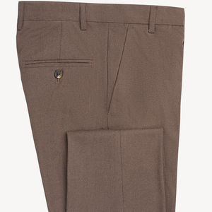 Pantalon habillé pour homme - Vêtement de bureau professionnel élégant, style classique, coupe droite, 100% coton respirant - Product Image 4