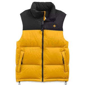 Gilet sans manches pour homme de haute qualité bleu marine, best-seller, confortable, respirant, design personnalisé, gilets d'hiver, gilet matelassé pour homme - Product Image 5