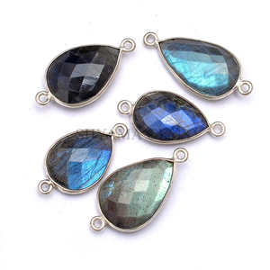 ขั้วต่อลูกแพร์ลาบราดอไรต์แบบพรีเมี่ยมอัญมณีหลวมเจียระไนแบบธรรมชาติที่มีเสน่ห์สำหรับทำเครื่องประดับขายส่งจากโรงงานอินเดีย - Product Image 5