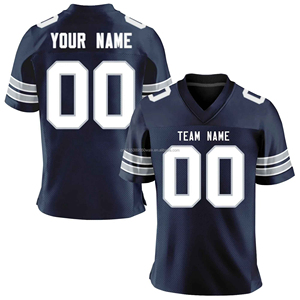 Camiseta de fútbol americano sublimada 2025, ropa de entrenamiento de equipo transpirable personalizada, camiseta de Rugby - Product Image 6