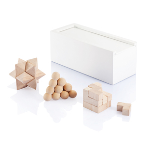 Set regalo promozionale di 3 pezzi per Puzzle FSC®Certificato - Product Image 1