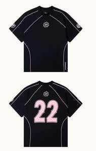 Camiseta de Fútbol Extra Grande para Hombre |   Parche de Malla de Algodón |   Camiseta de Fútbol Retro |   Logotipo Serigrafiado - Product Image 3