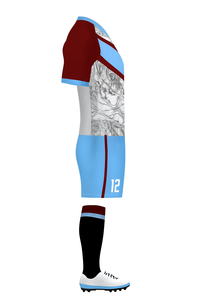 Conjunto de Uniforme de Fútbol Personalizado con Nombre y Número |   Camiseta de Fútbol de Secado Rápido para Hombre, Ropa Deportiva de Club, Proveedor de Fábrica - Product Image 3
