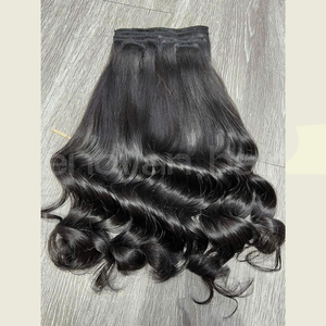 Longitud personalizada CLIP IN Extensiones de cabello vietnamita Virgen Humano Doble dibujado Cutícula intacta Calidad de exportación Premium - Product Image 3