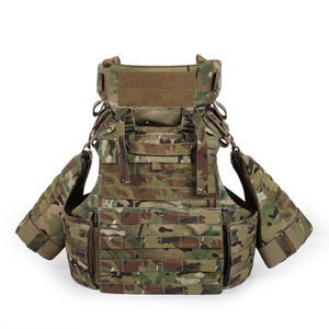 500D Nylon đầy đủ bảo vệ chiến thuật vest phong cách vest cho đào tạo chiến đấu ngoài trời - Product Image 3