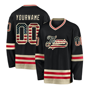 Maillot de hockey sur glace personnalisé, uniforme de sport d'entraînement, sublimation, uniforme de collège, manches longues, costume de hockey - Product Image 6