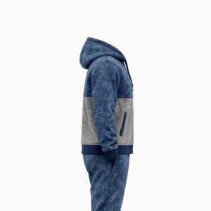 Chándales de hombre con logotipo personalizado de moda, chándales de hombre con lavado ácido de la mejor calidad para venta en línea - Product Image 4
