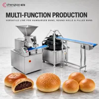 Machine automatique de roulage continu de la pâte à pain avec écran tactile, équipement de formage de la pâte pour boulangerie