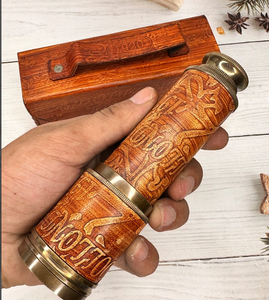 Regalo de Aniversario Hecho a Mano para Esposo, Telescopio Grabado con Soporte de Latón Hecho a Mano, el Mejor Artículo para Regalo - Product Image 2