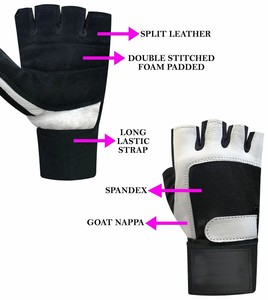 Logotipo personalizado de alta calidad al por mayor por Un buen fabricante nuevo estilo mejor material con la mejor tarifa para guantes de fitness de gimnasio tarifa barata - Product Image 3