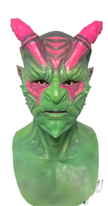 Großhandel Maßgefertigte Silikon-Vollgesichtsmaske Realistisches Alien-Kreaturen-Design Komfortables Weiches Material Wiederverwendbare Erwachsenen-Partymasken - Product Image 5