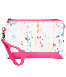 Pochette en cuir de fourrure rose pochette à bracelet pour femmes de mode occidentale pochette pour femmes personnaliser la taille sacs à main en cuir de vachette véritable - Product Image 1