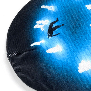 Bonnet tricoté personnalisé avec logo imprimé jacquard tout autour bonnet imprimé par sublimation sans manchette 2025 - Product Image 3