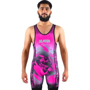 OEM Custom Singlet Wrestling Top 2025 Custom Men's Wrestling Singlets All Sublimation Japan International Design pour adultes - Product Image 1