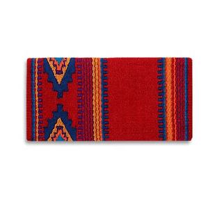 Handmade New Zealand Design Wool Saddle <b>Blanket</b> Top Wool Saddle Pad for Western Show Horse New and Unused Size Standard - Product Image 1