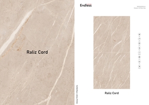 Design italien Raliz Cord Carreaux de porcelaine solides brillants modernes anti-dérapants pour chambre, villa, école, hôtel, appartement, centre commercial Applications - Product Image 2