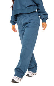 Sudadera deportiva informal de lana para mujer, pantalones de chándal, moda callejera, ropa para correr de algodón de dos piezas, transpirable para la temporada de invierno - Product Image 6