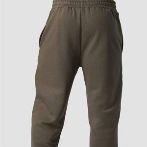 Pantalon de survêtement ample à jambes larges en molleton français surdimensionné personnalisé, délavé, à double taille, avec des bandes latérales, pantalon de jogging, survêtement - Product Image 4