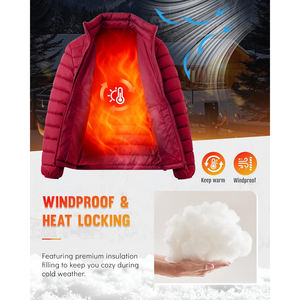 Chaqueta de Invierno para Hombre, Gruesa, Acolchada, Abrigada, Ideal para Uso Diario, Viajes y Climas Fríos - Product Image 4