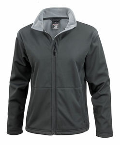 Chaqueta Softshell personalizada para hombres y mujeres, senderismo al aire libre, trabajo, impermeable, a prueba de viento, estampado moderno, acolchado, bordado transpirable - Product Image 5
