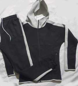 Ropa de fitness personalizada, conjunto reflectante para correr, chándal para hombre, conjunto de chándal ajustado con cremallera, chándal de dos piezas para hombre, - Product Image 5