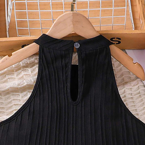 เสื้อเชิ้ตเปิดไหล่สำหรับเด็กวัยหัดเดินกางเกงขาสั้นลายทำด้วยมือชุดฤดูร้อนสำหรับเด็ก - Product Image 2