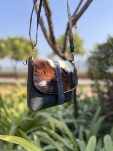 Véritable fourrure de vachette cheveux sur cacher sac à main bandoulière sac à bandoulière élégant vente chaude sac à bandoulière pour les femmes - Product Image 2