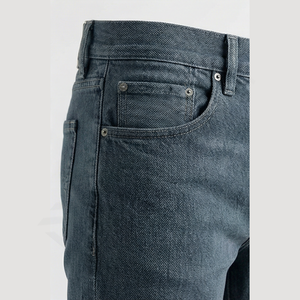 Jeans Clásicos de Mezclilla Recta para Hombre, Otoño Invierno, Sólidos, Transpirables, de Secado Rápido, ODM, Ropa Urbana Premium, Proveedor Mayorista - Product Image 5