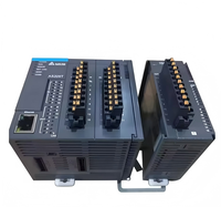 Nuevo PAC Delta Original DVP02DA-S, Capacidad de Programación de CPU de 16k Pasos, 100-240VAC, 16 Puntos de Entrada Digital, 12 Salidas, RS485, Lógica PAC