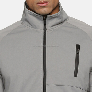 Nardon Apparel Hombres Invierno Engrosado Cálido Fleece Stand Collar Chaqueta Hombres Negocios - Product Image 5