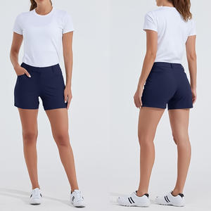 Pantalones cortos de golf elásticos con estampado personalizado para mujer, tela transpirable, opciones de logotipo OEM, elásticos en cuatro direcciones, ecológicos, perfectos para - Product Image 6