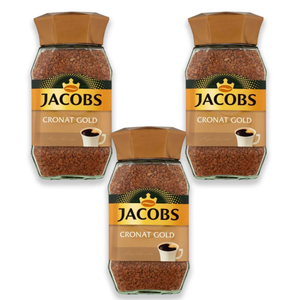 Café Premium Jacobs Cronat Gold 200g Pots en Gros pour Distributeurs Ciblant les Supermarchés et la Vente au Détail - Product Image 1